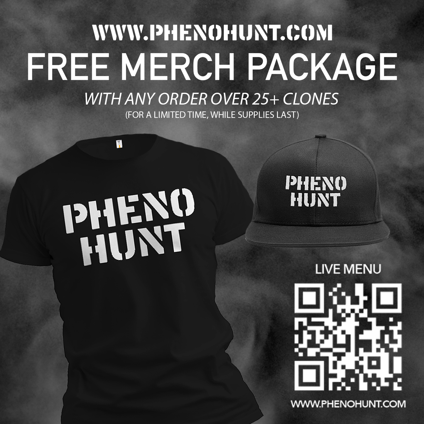 Phenohunt Merch Package